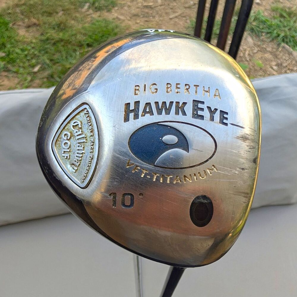 Callaway Big Bertha Hawkeye VFT-Titanium 10º Driver System 60 Regular Shaft RH
